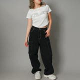 テレコリブボタンロゴＴシャツ | GORGE  | 詳細画像11 