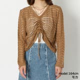 モカ | 透かし編みドロストプルオーバー | GORGE 