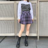 ベルト付きチェックプリーツスカート | GORGE  | 詳細画像12 