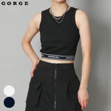 裾ロゴアメスリタンク | GORGE  | 詳細画像1 