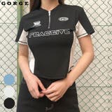 ハーフＺＩＰ配色Ｔシャツ | GORGE  | 詳細画像1 