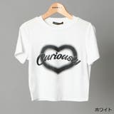 ホワイト | ハートロゴクロップドTシャツ | GORGE