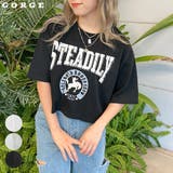 ミニ裏カスレプリントＴシャツ | GORGE  | 詳細画像1 