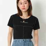 切替刺しゅうＴシャツ | GORGE  | 詳細画像7 