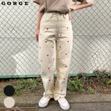 ハート刺しゅうパンツ | GORGE | 詳細画像1