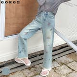 刺しゅうデニムパンツ | GORGE | 詳細画像1
