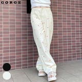 リボン刺しゅうパンツ | GORGE | 詳細画像1