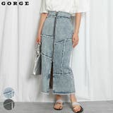レディース デニム ロングスカート | GORGE | 詳細画像1