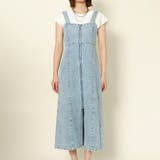 ZIPデニムロングワンピース | GORGE | 詳細画像4