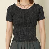 前後２ｗａｙ半袖ニットプルオーバー | GORGE  | 詳細画像6 