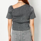 アシメギャザーニットプルオーバー | GORGE | 詳細画像4