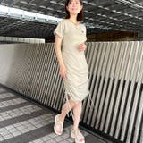 ドロスト刺しゅう裏毛ワンピース | GORGE  | 詳細画像9 