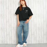 リボン刺しゅうTシャツ | GORGE | 詳細画像14