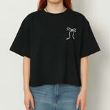 リボン刺しゅうTシャツ | GORGE | 詳細画像5