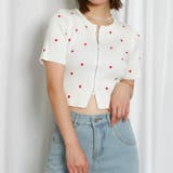 Wzipハートカーディガン | GORGE | 詳細画像14