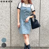デニムミニワンピース | GORGE | 詳細画像1