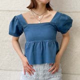 デニムオフショルプルオーバー | GORGE | 詳細画像10