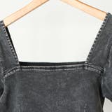 デニムオフショルプルオーバー | GORGE | 詳細画像6