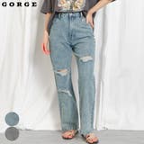 ダメージデニムパンツ | GORGE  | 詳細画像1 