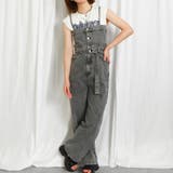 ビスチェ付きデニムオールインワン | GORGE | 詳細画像14