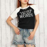 《ロゴジャガード×配色ラグラン》レディース 半袖ニットプルオーバー 春夏秋	 | GORGE  | 詳細画像10 