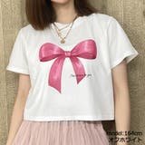 リボンプリントＴシャツ | GORGE  | 詳細画像2 