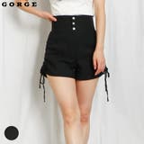 レディース 3ボタン ショートパンツ | GORGE | 詳細画像1