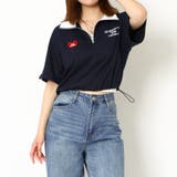 ハーフＺＩＰハート刺しゅうプルオーバー | GORGE  | 詳細画像12 