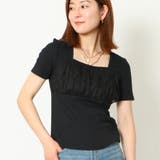テレコ重ねシアーＴシャツ | GORGE  | 詳細画像11 