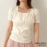 テレコ重ねシアーＴシャツ | GORGE  | 詳細画像2 