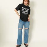 フロッキープリントロゴTシャツ | GORGE | 詳細画像7