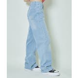 レディース ダメージデニム ワイドパンツ | GORGE | 詳細画像23