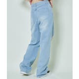 レディース ダメージデニム ワイドパンツ | GORGE | 詳細画像25