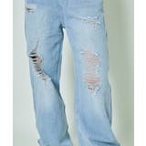 レディース ダメージデニム ワイドパンツ | GORGE | 詳細画像27