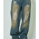 レディース ダメージデニム ワイドパンツ | GORGE | 詳細画像29