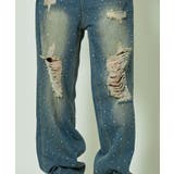 レディース ダメージデニム ワイドパンツ | GORGE | 詳細画像31