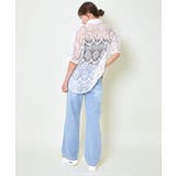 レディース ダメージデニム ワイドパンツ | GORGE | 詳細画像10