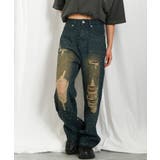 レディース ダメージデニム ワイドパンツ | GORGE | 詳細画像15