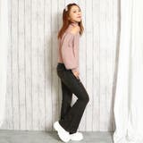 《3ボタン×ヴィンテージ風》ダメージフレアデニム/脚長&美脚シルエット | GORGE | 詳細画像8