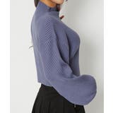 モチモチボトルネックショート丈プルオーバー | GORGE  | 詳細画像16 