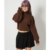 モチモチボトルネックショート丈プルオーバー | GORGE  | 詳細画像24 