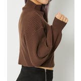 モチモチボトルネックショート丈プルオーバー | GORGE  | 詳細画像25 