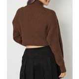 モチモチボトルネックショート丈プルオーバー | GORGE  | 詳細画像26 