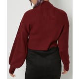 モチモチボトルネックショート丈プルオーバー | GORGE  | 詳細画像29 