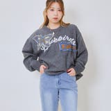 チャコール | バタフライロゴニットプルオーバー | GORGE 