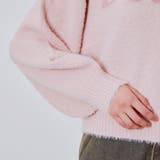 ロゴラメフェザーニットプルオーバー | GORGE  | 詳細画像6 