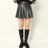 プリーツ加工合皮ミニスカート | GORGE | 詳細画像2