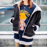 ツイルバケット貼り付け裏起毛プルオーバー | GORGE  | 詳細画像7 