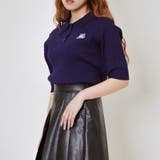 半袖襟付き刺しゅうニットプルオーバー | GORGE  | 詳細画像9 