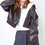 レディース ブルゾン 合皮ジャケット | GORGE | 詳細画像12